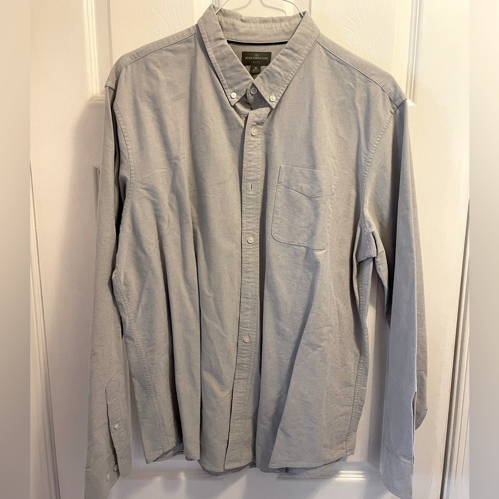 L.L.Bean Signature Casual Button Down Xl - image 1